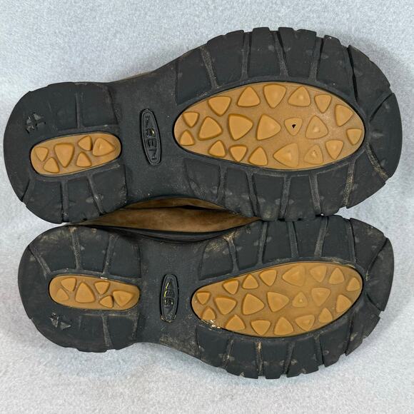 Keen Portsmouth II Mens Casual Brown Leather Shoes Size 8 Hiking - Picture 7 of 12